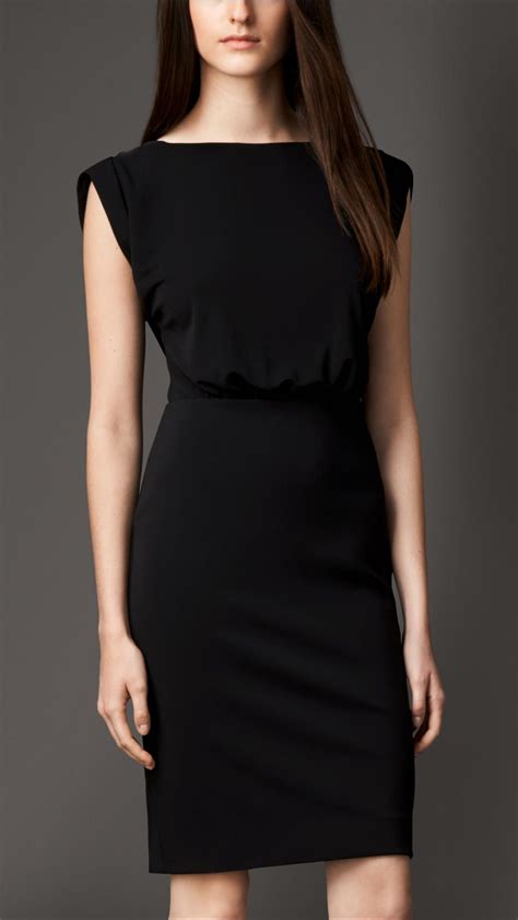 burberry black lace dress|burberry women's dresses.